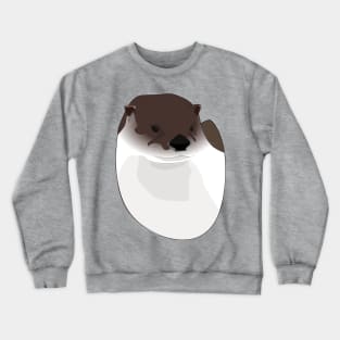 River Otter Head Crewneck Sweatshirt